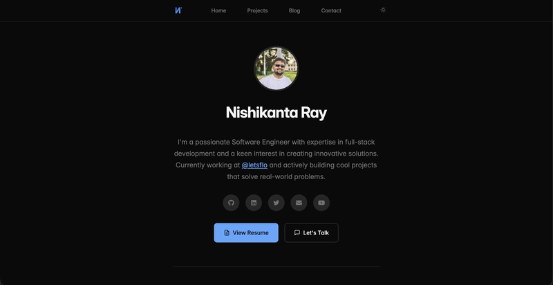 Home page of renderer