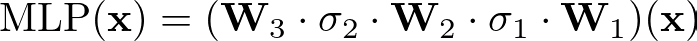 MLP Formula - Image by Author