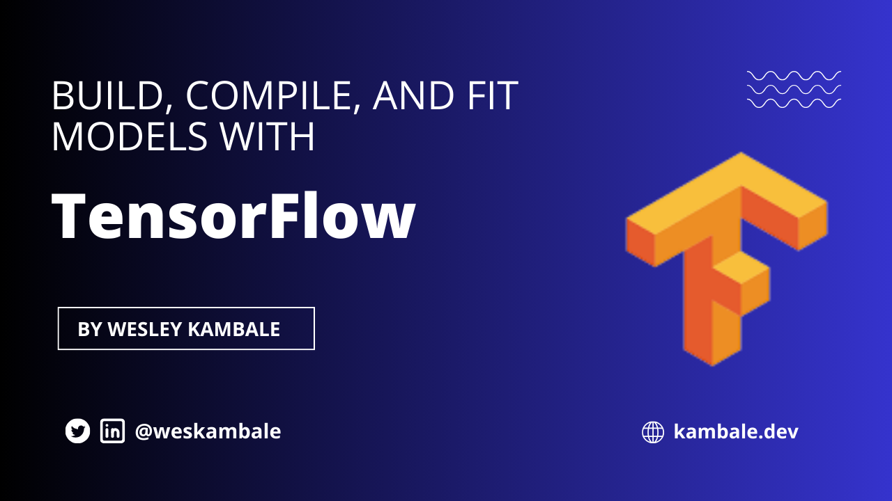 Building, Compiling, and Fitting Models with TensorFlow